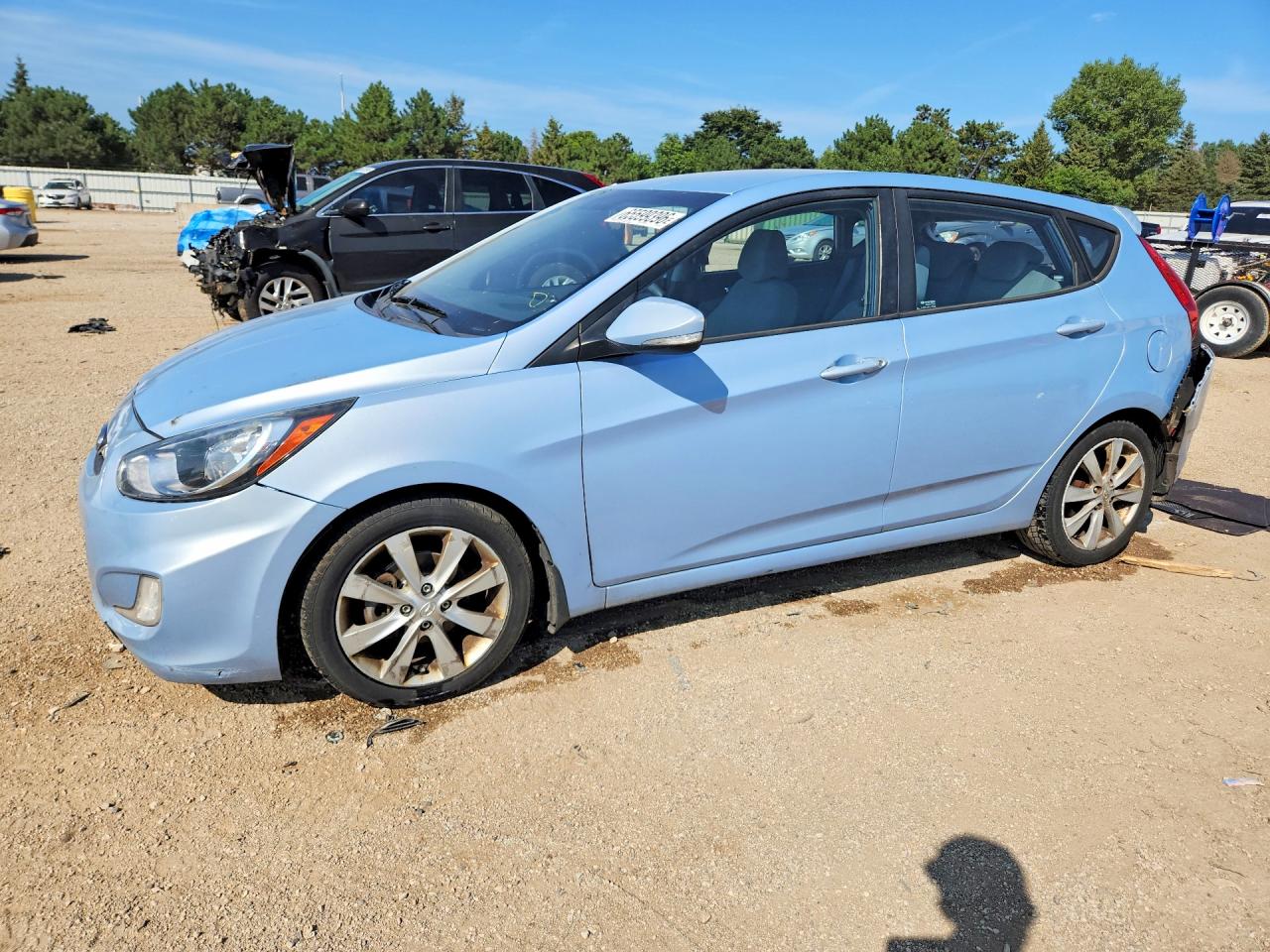 2013 HYUNDAI ACCENT SE | KMHCU5AEXDU102974 | UPCARS