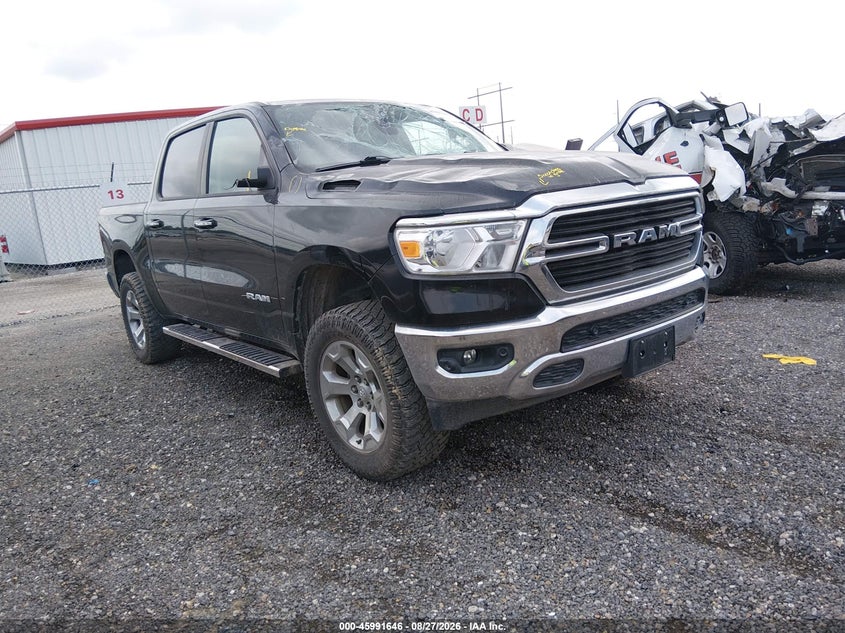 2019 RAM 1500 BIG HORN/LONE STAR  4X4 5'7 BOX | 1C6SRFFT2KN730606 | UPCARS