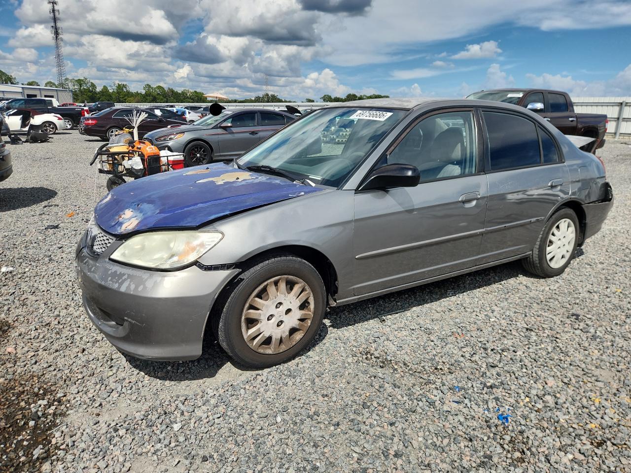 2004 HONDA CIVIC LX | JHMES16574S002152 | UPCARS