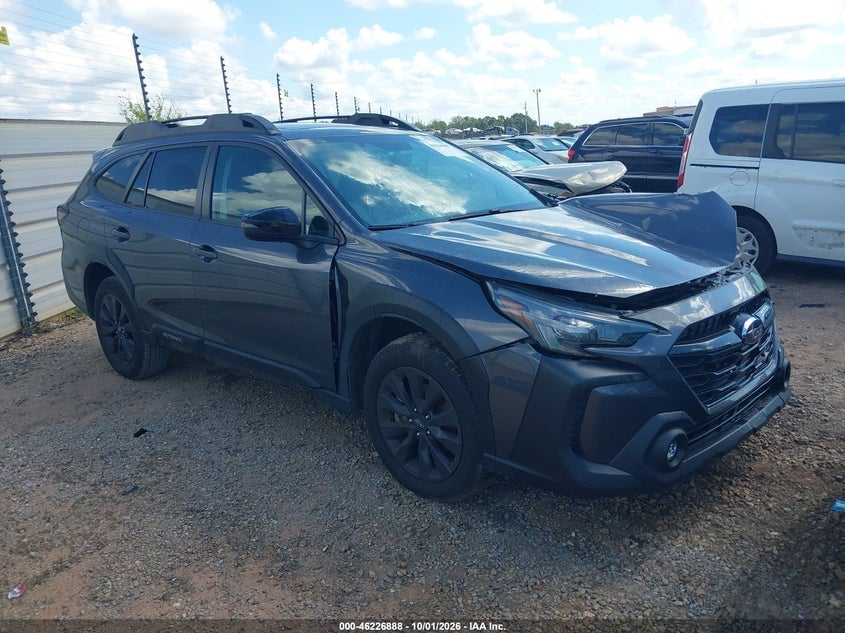2025 SUBARU OUTBACK ONYX EDITION | 4S4BTALC6S3182117 | UPCARS