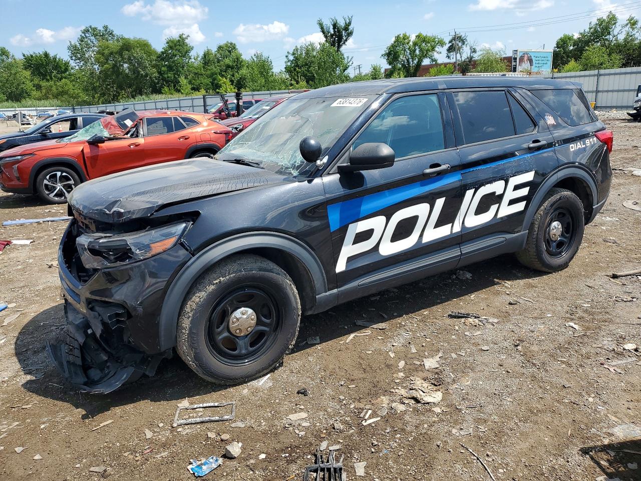 2020 FORD EXPLORER POLICE INTERCEPTOR | 1FM5K8AB5LGD08030 | UPCARS