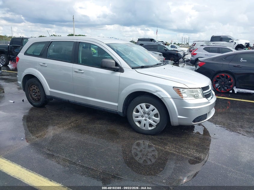2014 DODGE JOURNEY AMERICAN VALUE PKG | 3C4PDCAB6ET118620 | UPCARS