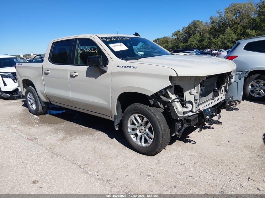 2026 CHEVROLET SILVERADO 1500 4WD  SHORT BED RST | 1GCUKEEDXTZ251743 | UPCARS