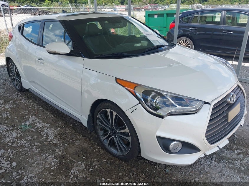 2016 HYUNDAI VELOSTER TURBO | KMHTC6AE1GU268281 | UPCARS