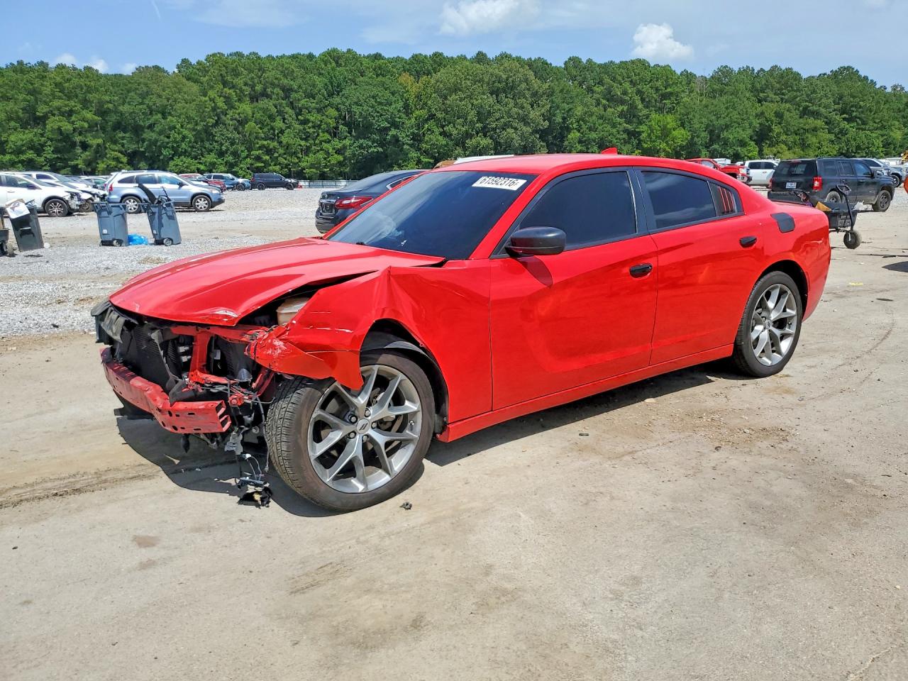 2022 DODGE CHARGER SXT | 2C3CDXBG9NH264488 | UPCARS