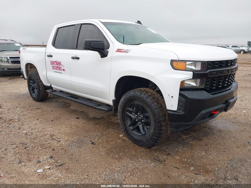 2019 CHEVROLET SILVERADO 1500 CUSTOM TRAIL BOSS | 3GCPYCEFXKG269546 | UPCARS