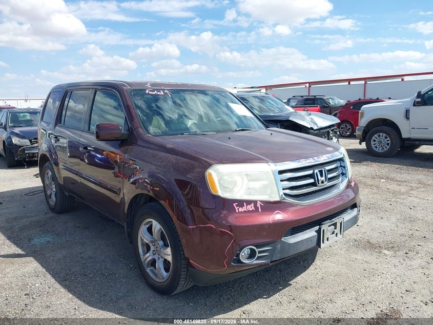 2013 HONDA PILOT EX | 5FNYF3H43DB032748 | UPCARS