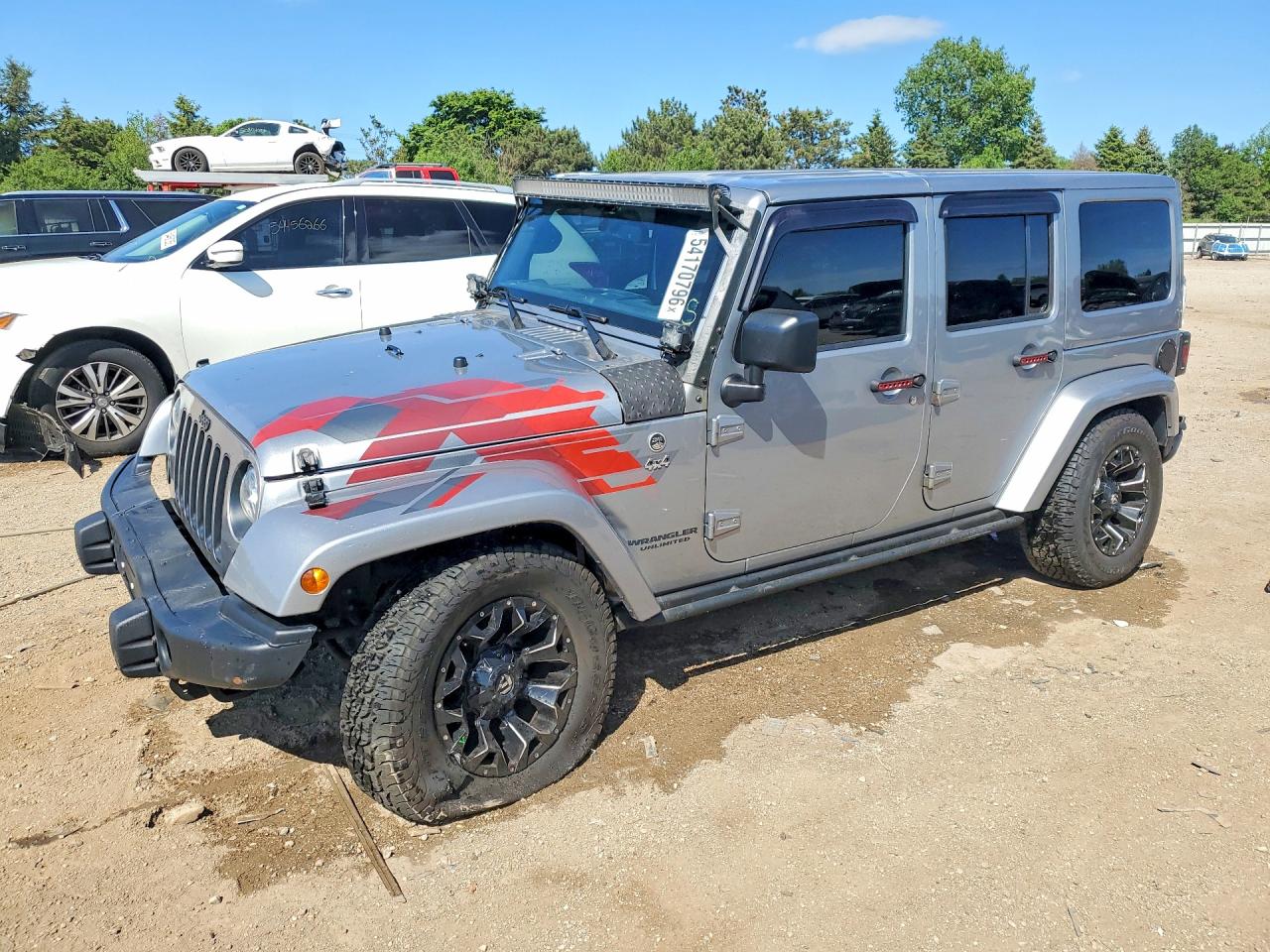 2017 JEEP WRANGLER SAHARA | 1C4BJWEG3HL602660 | UPCARS