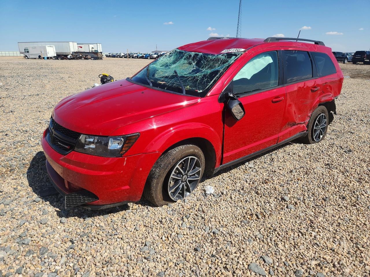 2018 DODGE JOURNEY SE | 3C4PDCAB7JT275504 | UPCARS
