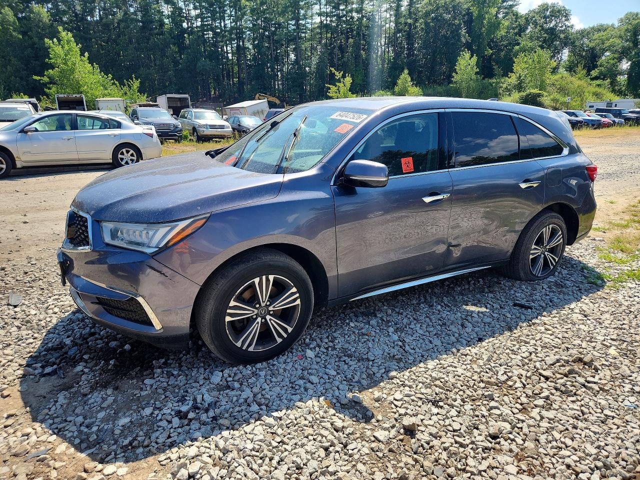 2017 ACURA MDX | 5J8YD4H37HL001333 | UPCARS