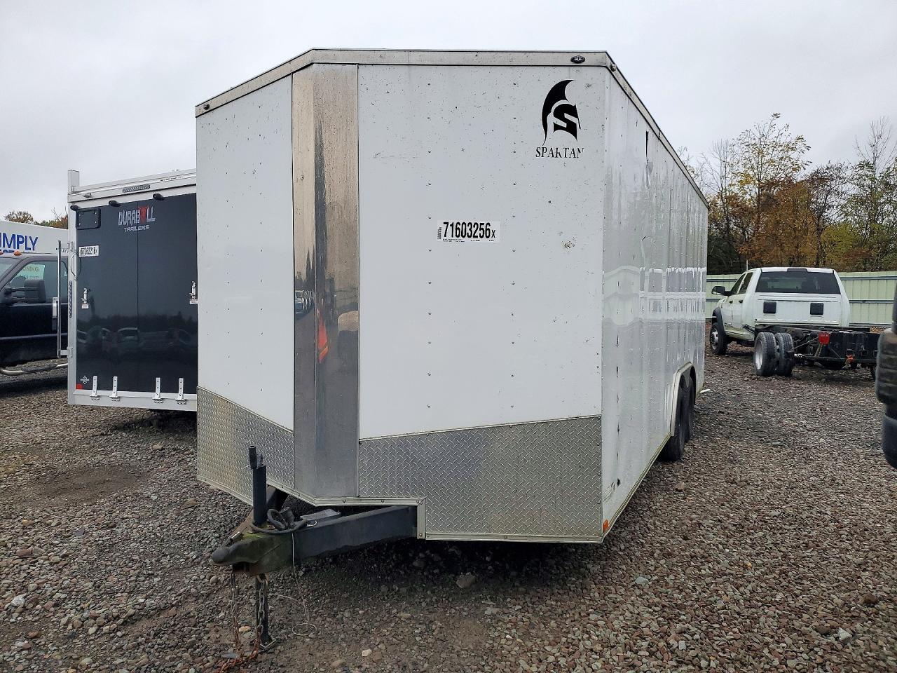 2018 SPAR TRAILER SP8.5X20TA ENCLOSED CARGO | 50XBE2024JA007345 | UPCARS