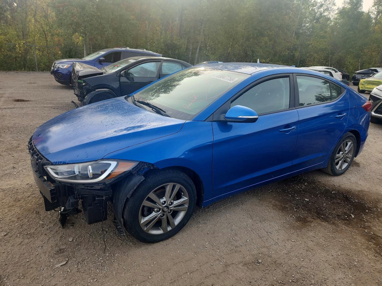 2017 HYUNDAI ELANTRA SE | KMHD84LF3HU253315 | UPCARS