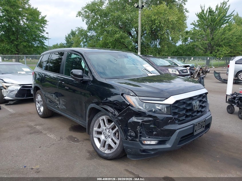 2024 HONDA PASSPORT AWD EX-L | 5FNYF8H52RB015582 | UPCARS