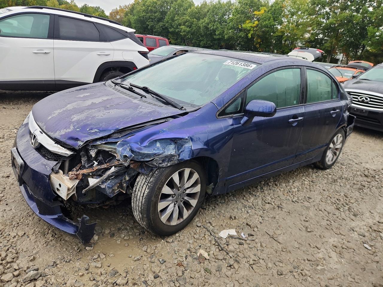 2009 HONDA CIVIC EX | 2HGFA16839H501033 | UPCARS