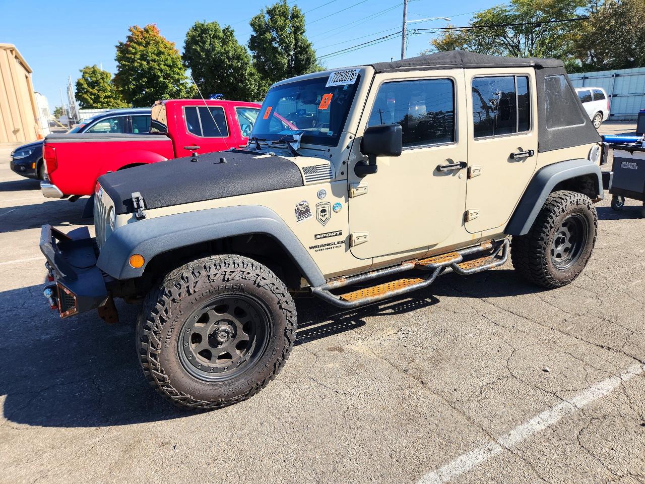 2017 JEEP WRANGLER SPORT | 1C4BJWDG6HL570269 | UPCARS
