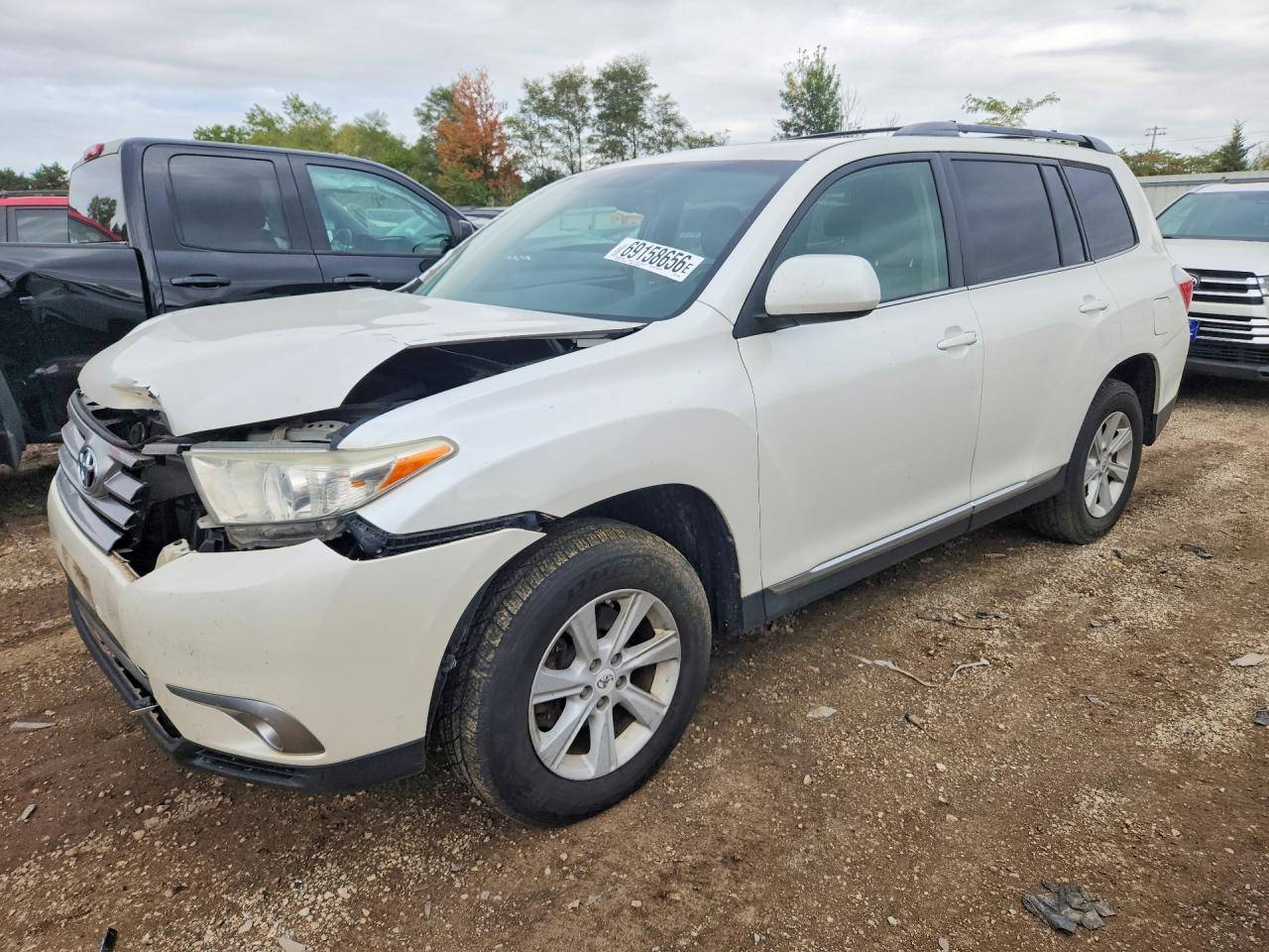 2013 TOYOTA HIGHLANDER SE | 5TDBK3EH8DS212067 | UPCARS