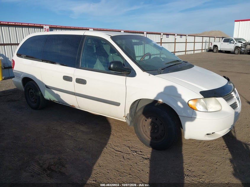 2007 DODGE GRAND CARAVAN SE | 1D4GP24E07B243014 | UPCARS