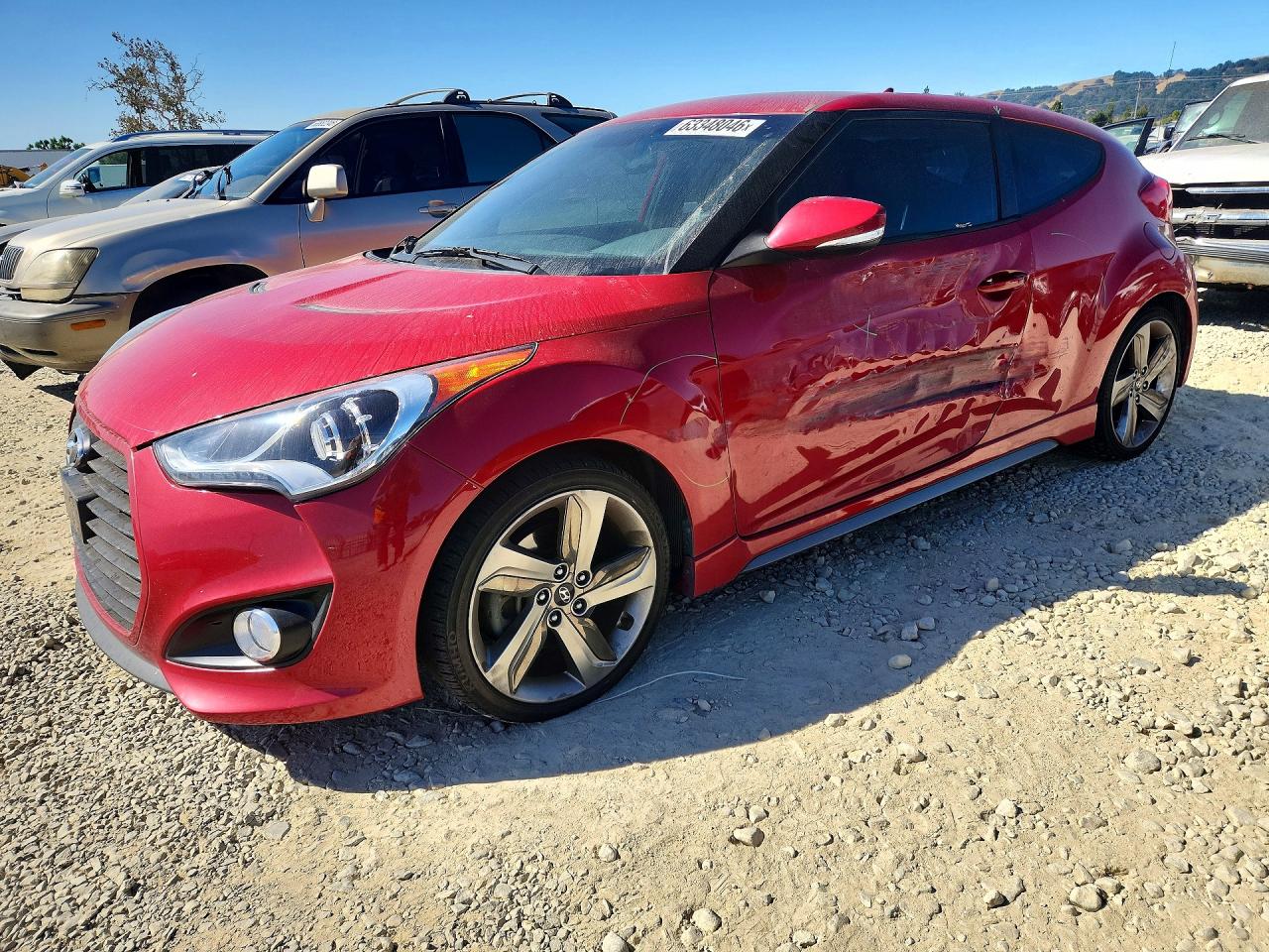 2013 HYUNDAI VELOSTER TURBO | KMHTC6AE6DU114712 | UPCARS