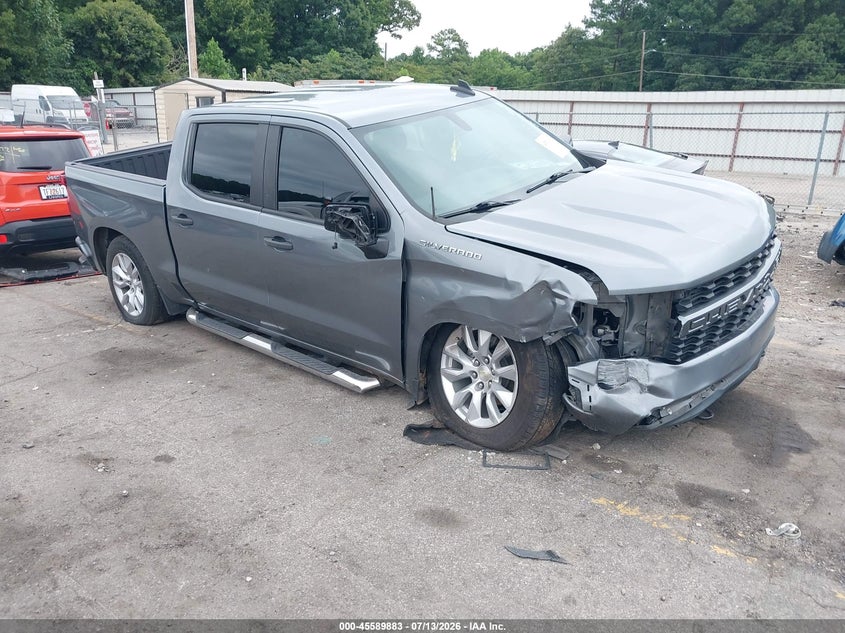 2020 CHEVROLET SILVERADO 1500 2WD  SHORT BED CUSTOM | 3GCPWBEF7LG340011 | UPCARS
