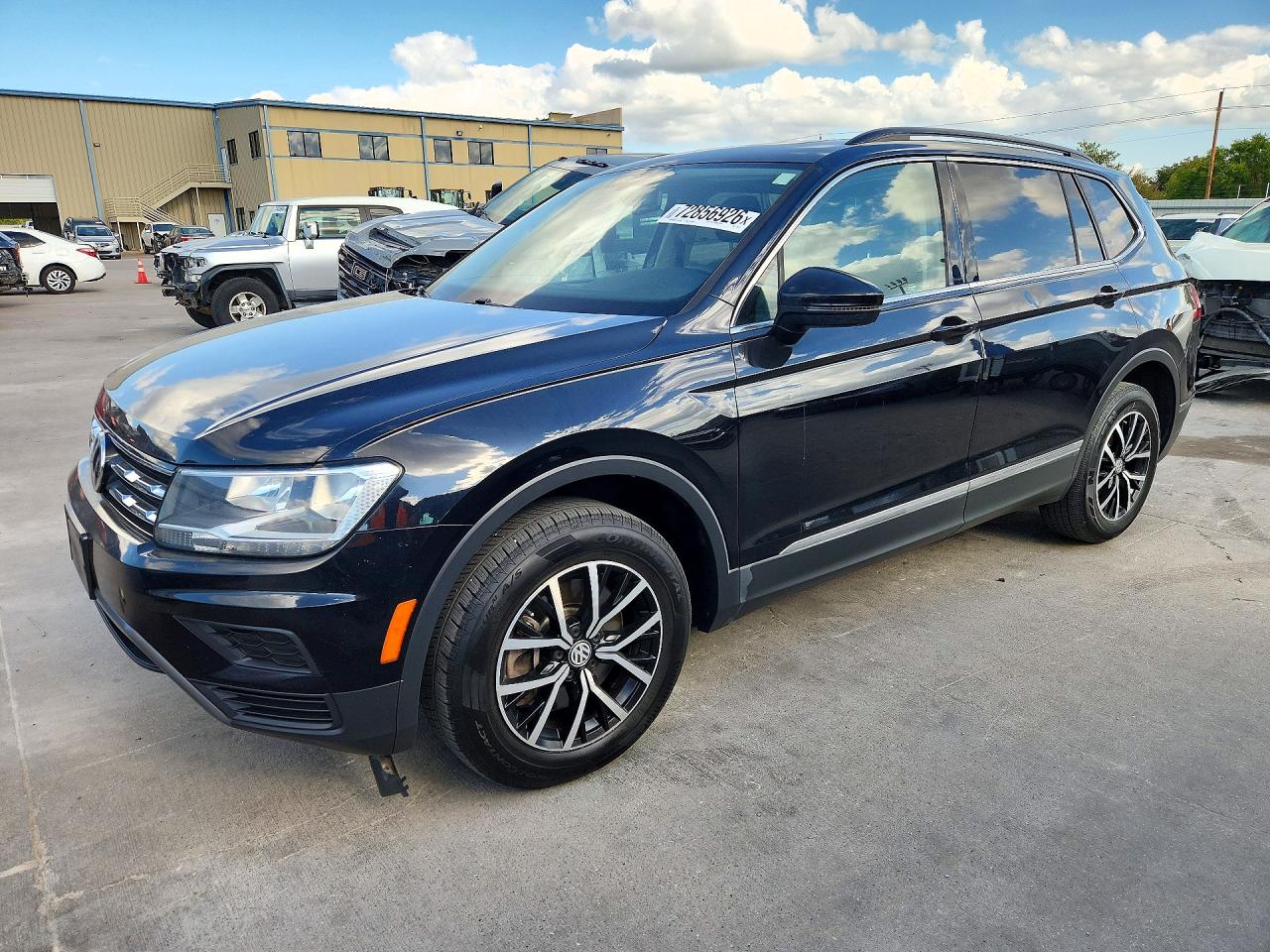 2021 VOLKSWAGEN TIGUAN SE | 3VV3B7AX8MM113078 | UPCARS