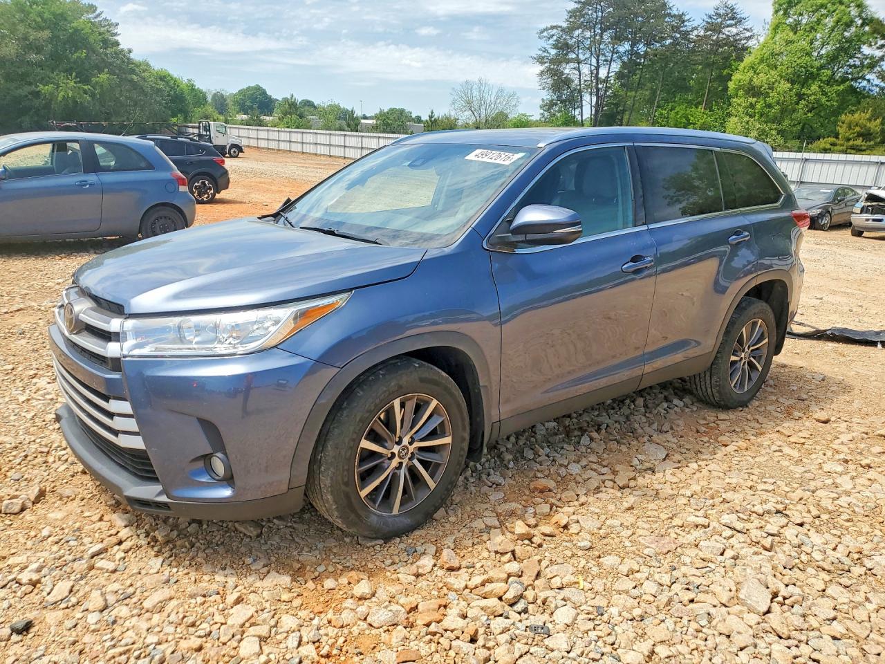 2019 TOYOTA HIGHLANDER XLE | 5TDJZRFH1KS970662 | UPCARS