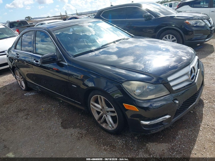 2012 MERCEDES-BENZ C 250 SPORT | WDDGF4HB9CR222648 | UPCARS