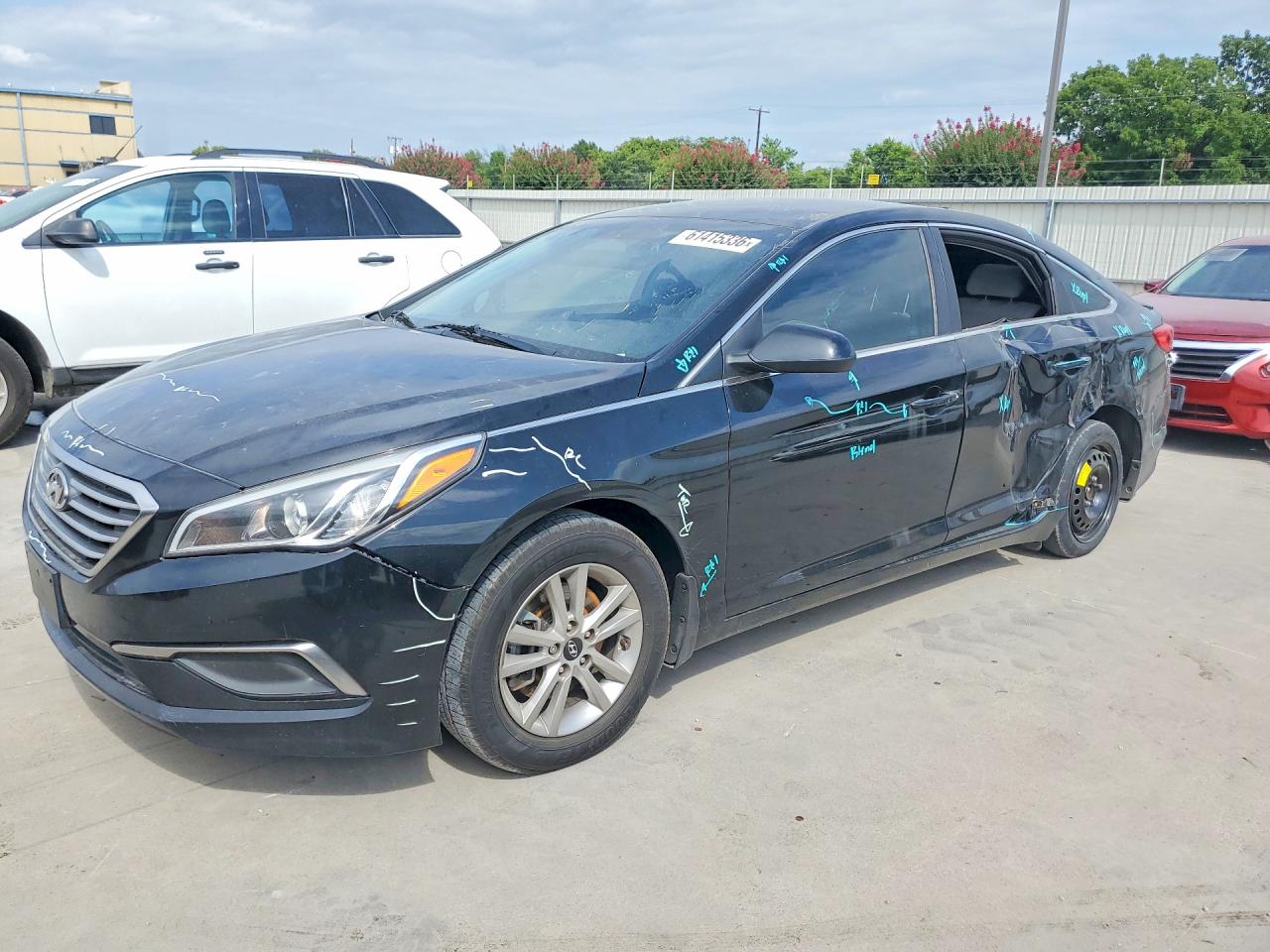 2017 HYUNDAI SONATA SE | 5NPE24AF2HH538417 | UPCARS