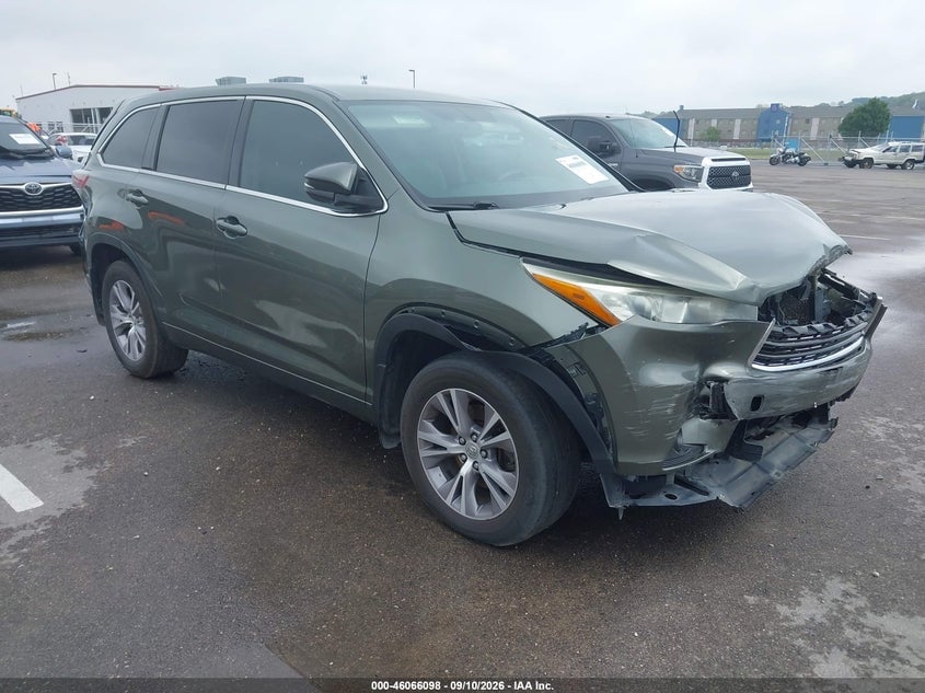2015 TOYOTA HIGHLANDER LE PLUS V6 | 5TDBKRFH7FS094954 | UPCARS