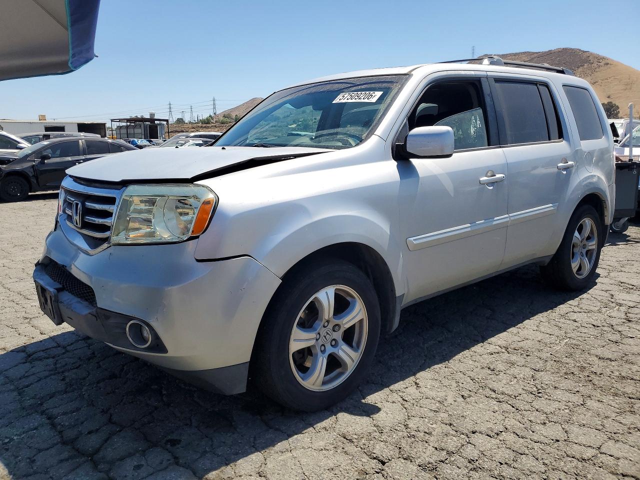 2012 HONDA PILOT EXL | 5FNYF3H67CB004922 | UPCARS