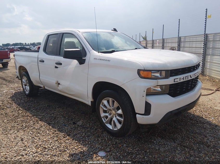 2021 CHEVROLET SILVERADO 1500 2WD  STANDARD BED CUSTOM | 1GCRWBEK1MZ347477 | UPCARS