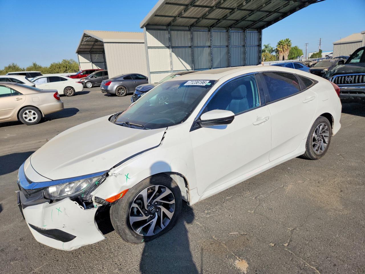 2017 HONDA CIVIC EX | 19XFC2F72HE222933 | UPCARS