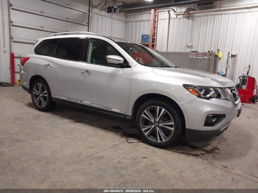 2018 NISSAN PATHFINDER PLATINUM | 5N1DR2MM4JC626632 | UPCARS