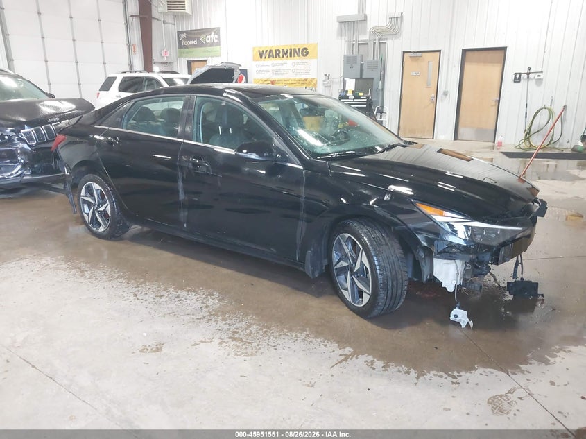 2023 HYUNDAI ELANTRA HYBRID LIMITED | KMHLN4AJ1PU070456 | UPCARS