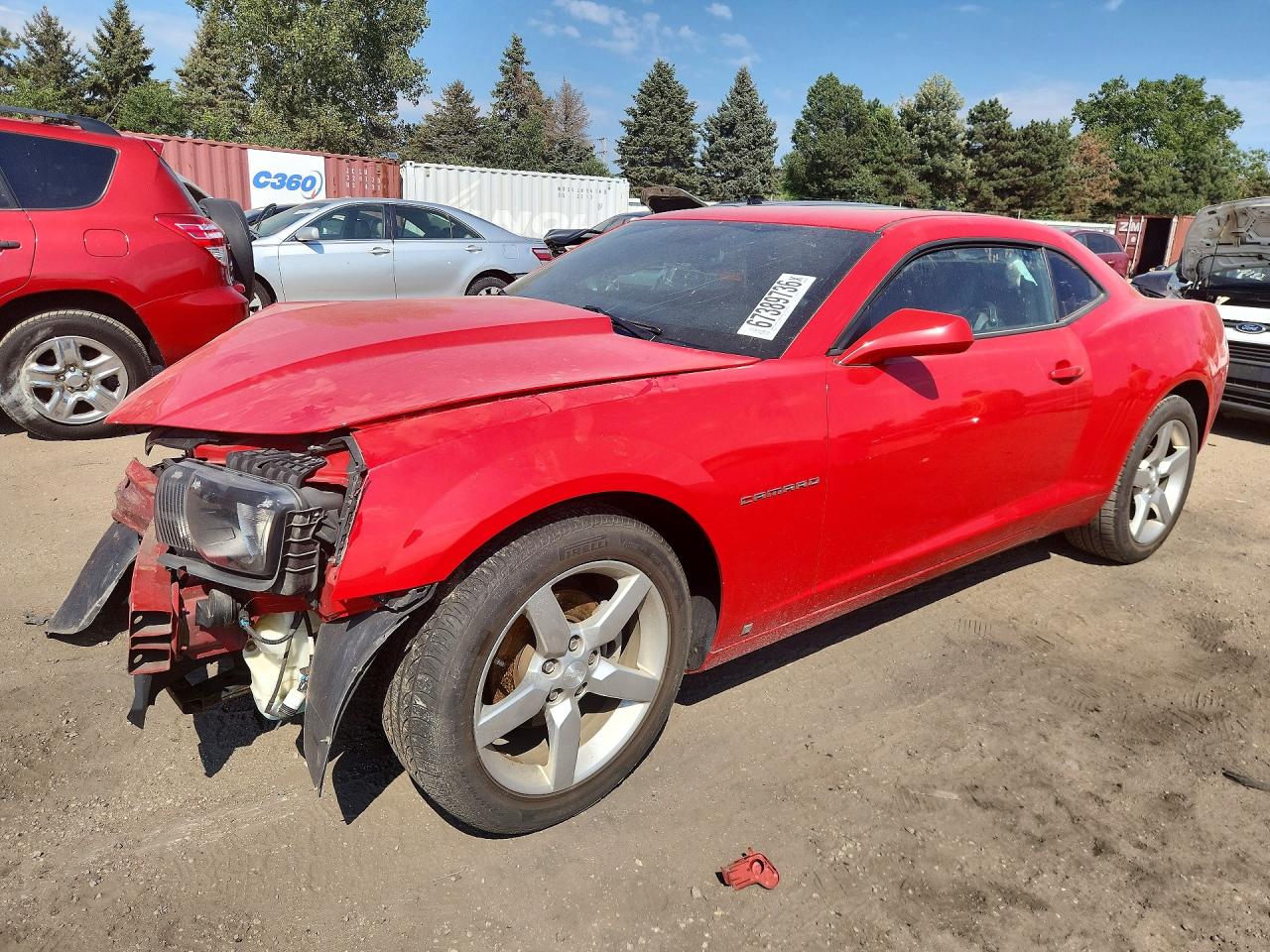 2010 CHEVROLET CAMARO LT | 2G1FC1EV1A9124600 | UPCARS