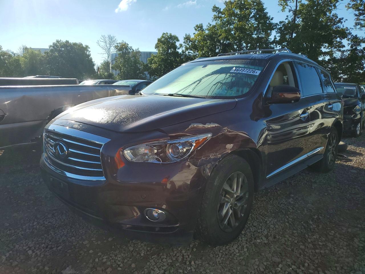 2013 INFINITI JX35 BASE | 5N1AL0MM9DC302475 | UPCARS
