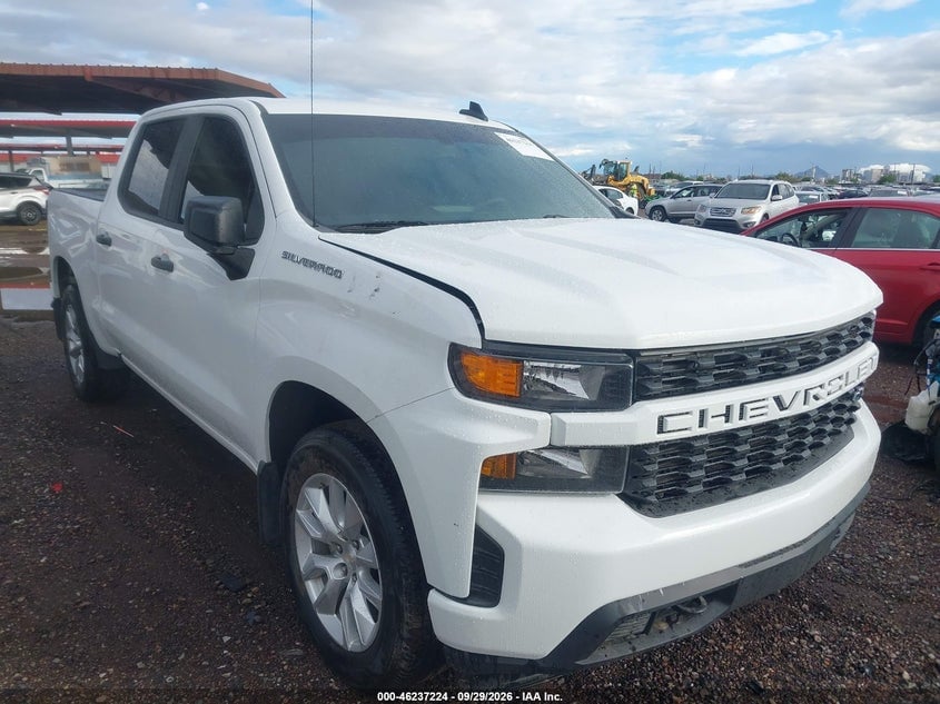 2022 CHEVROLET SILVERADO 1500 LTD 2WD  SHORT BED CUSTOM | 1GCPWBEK1NZ172348 | UPCARS