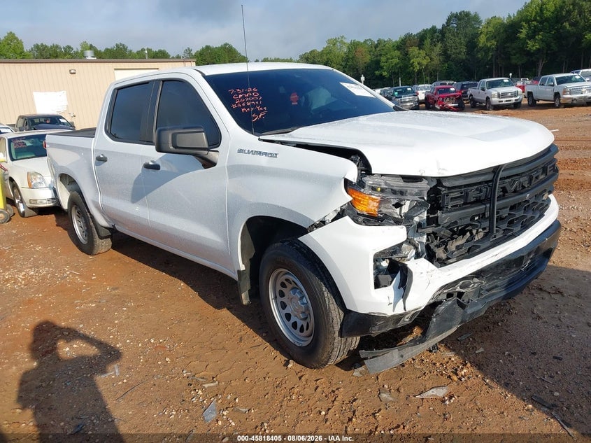 2023 CHEVROLET SILVERADO 1500 2WD  SHORT BED WT | 3GCPAAEK4PG207007 | UPCARS