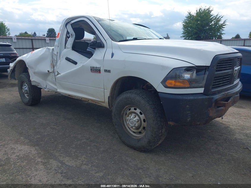 2012 RAM 2500 ST | 3C6LD5AT4CG230199 | UPCARS
