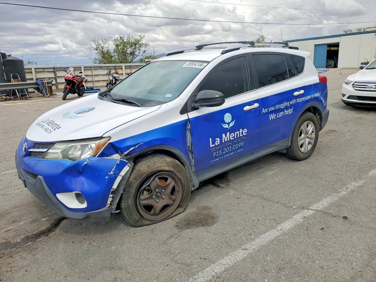 2015 TOYOTA RAV4 LE | JTMZFREV5FJ049325 | UPCARS