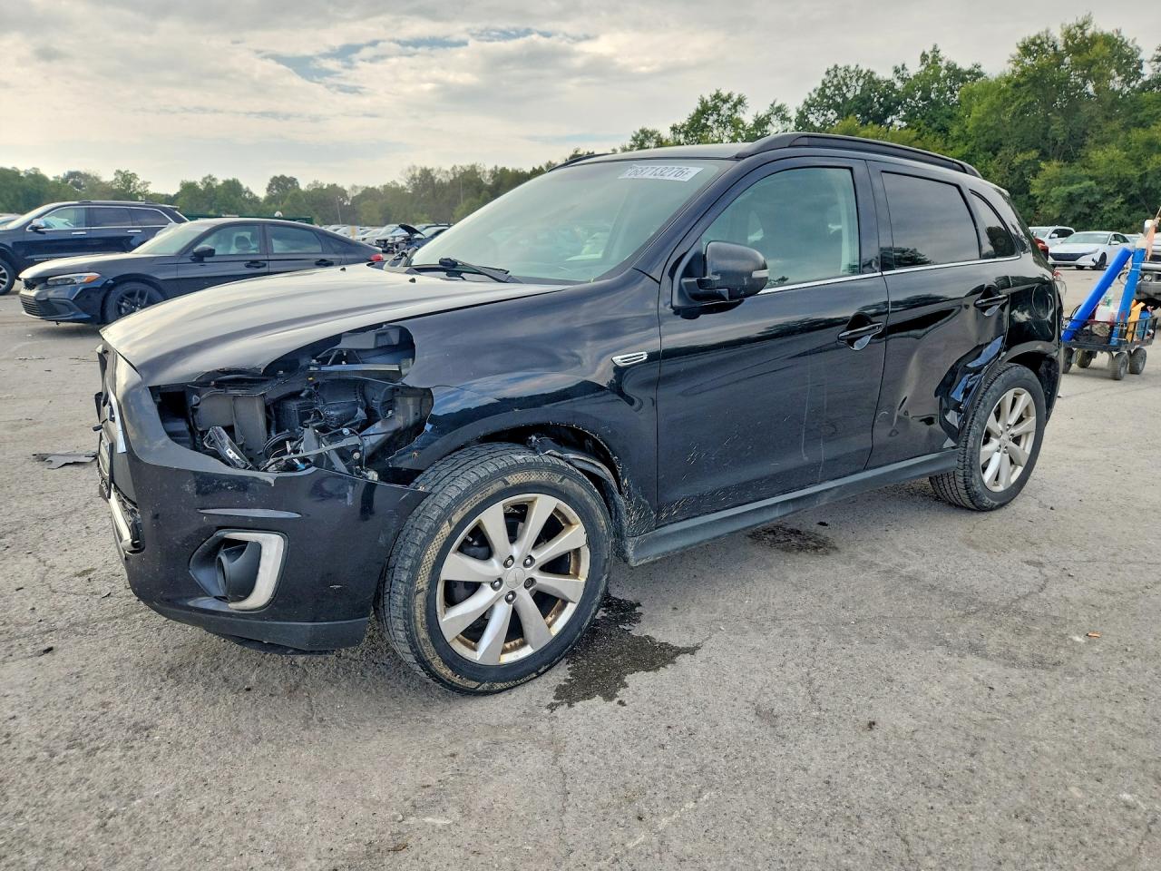 2015 MITSUBISHI OUTLANDER SE | 4A4AR4AW6FE039846 | UPCARS