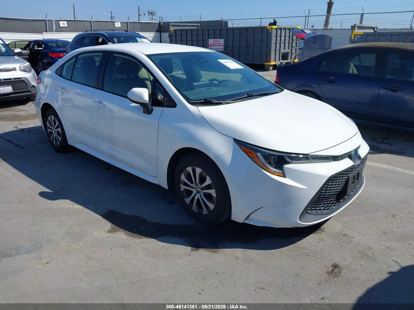 2022 TOYOTA COROLLA HYBRID LE | JTDEAMDE0N3002451 | UPCARS