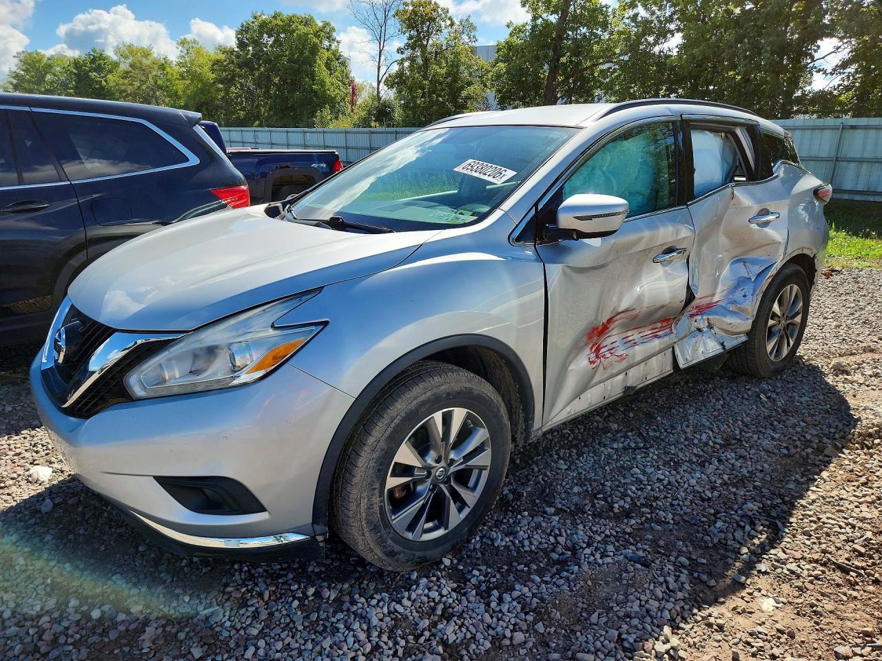 2017 NISSAN MURANO SV | 5N1AZ2MH2HN105817 | UPCARS