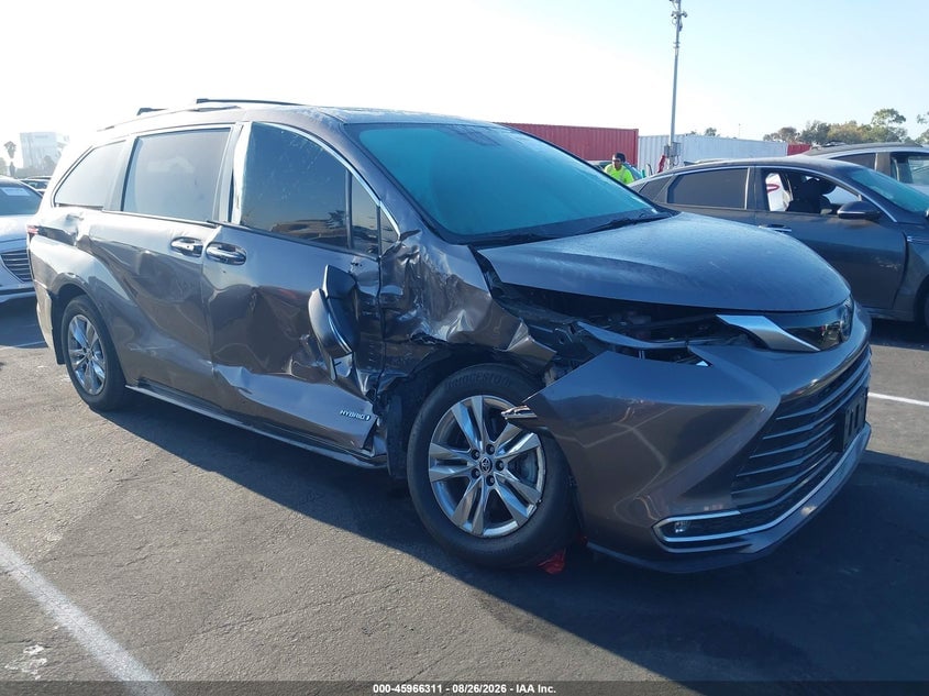 2021 TOYOTA SIENNA LIMITED | 5TDZRKECXMS057935 | UPCARS