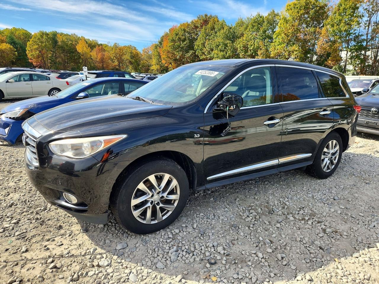 2014 INFINITI QX60 BASE | 5N1AL0MM4EC504688 | UPCARS