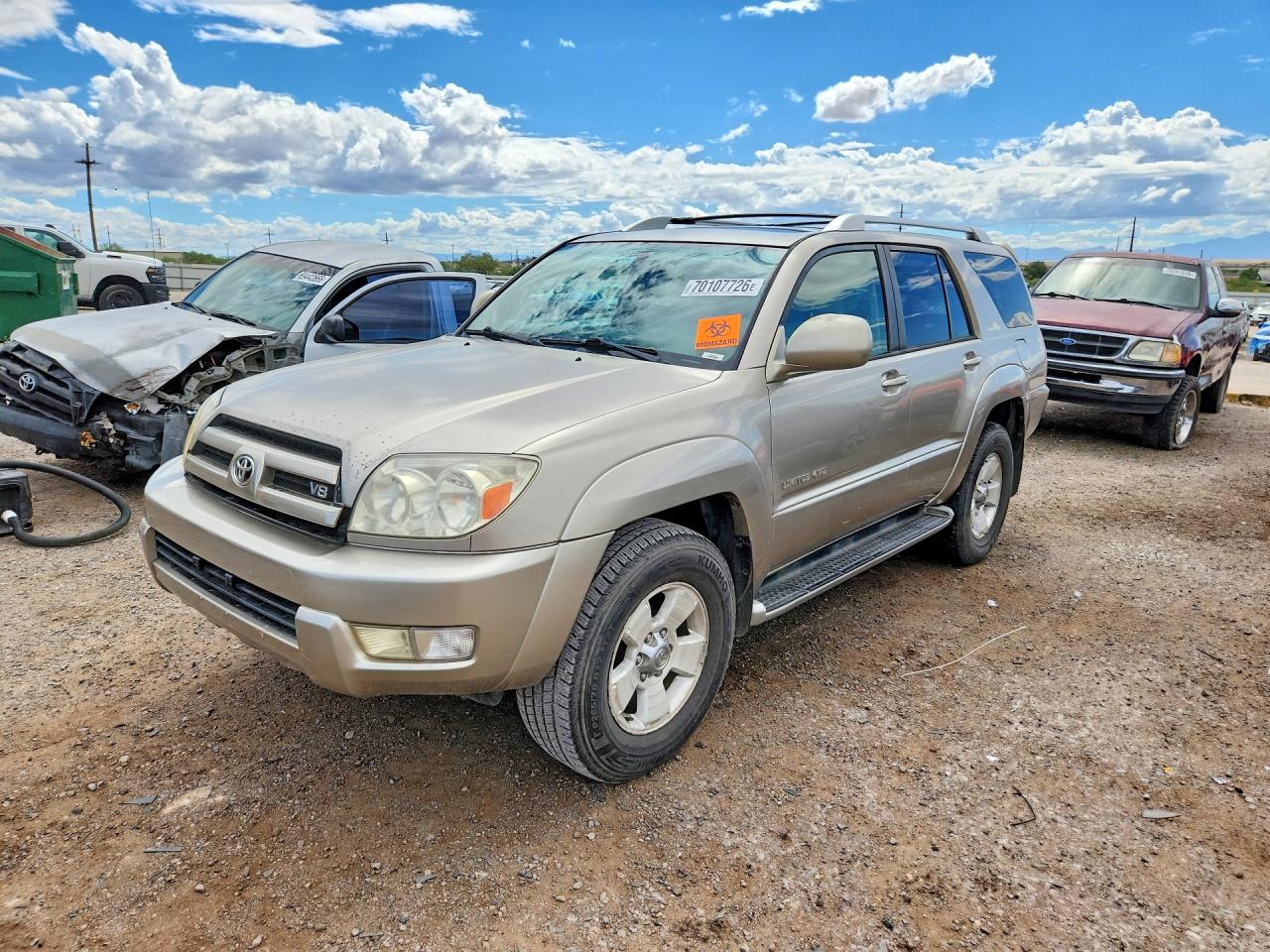 2003 TOYOTA 4RUNNER LIMITED | JTEBT17R330020804 | UPCARS