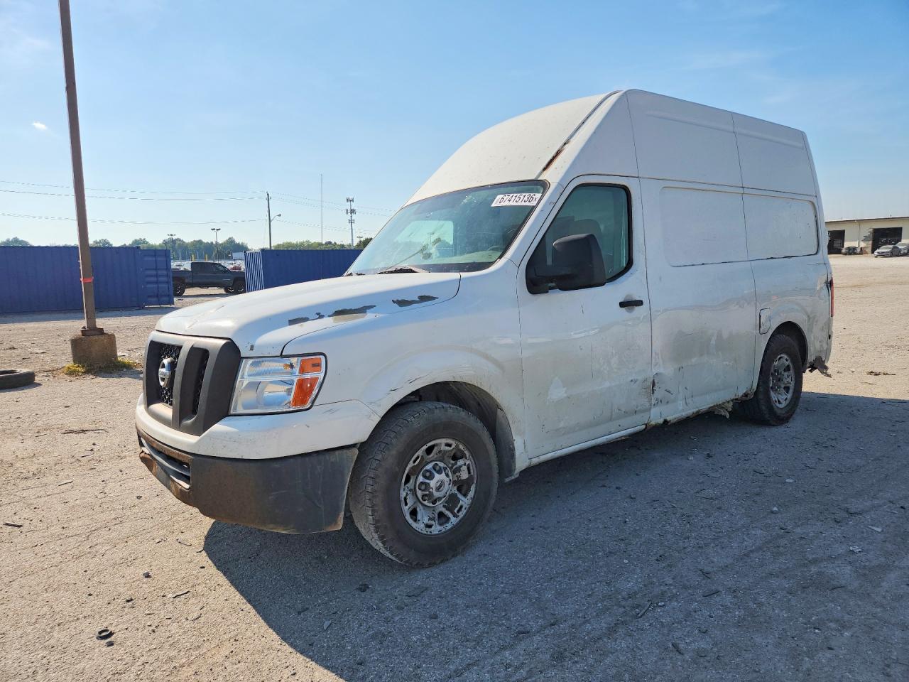 2012 NISSAN NV 2500 HD S | 1N6AF0LY1CN102156 | UPCARS