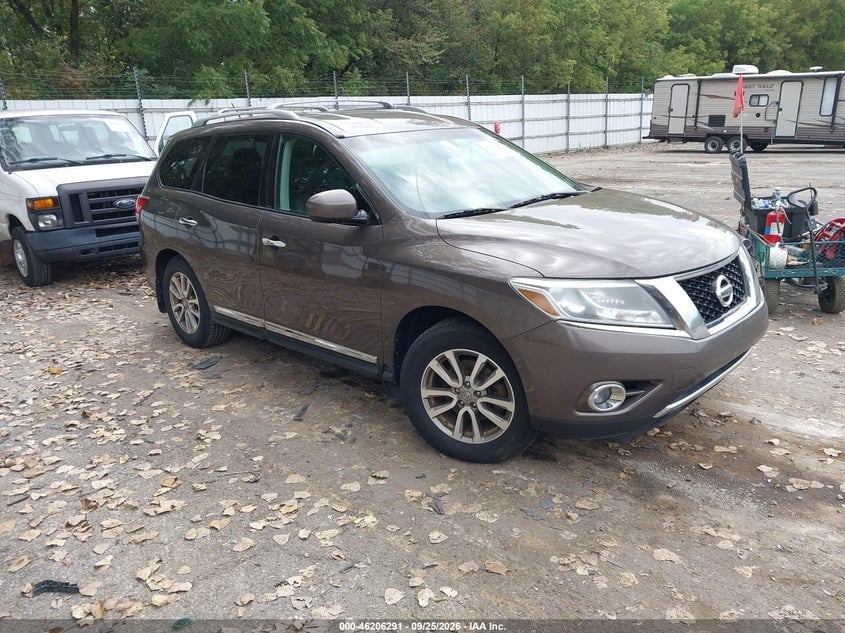 2015 NISSAN PATHFINDER SL | 5N1AR2MN0FC603299 | UPCARS