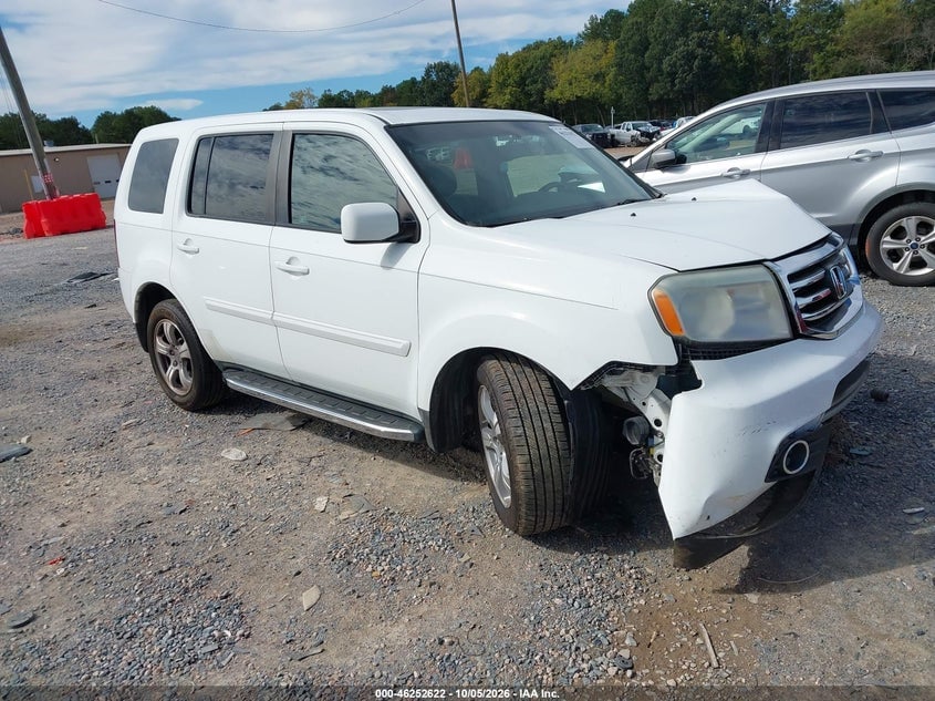 2012 HONDA PILOT EX-L | 5FNYF3H58CB017105 | UPCARS