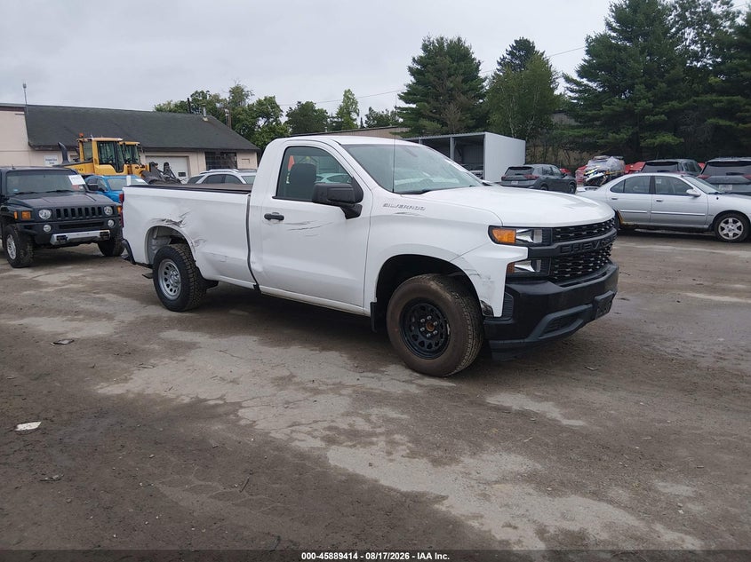 2019 CHEVROLET SILVERADO 1500 WORK TRUCK | 3GCNWAEH8KG242896 | UPCARS
