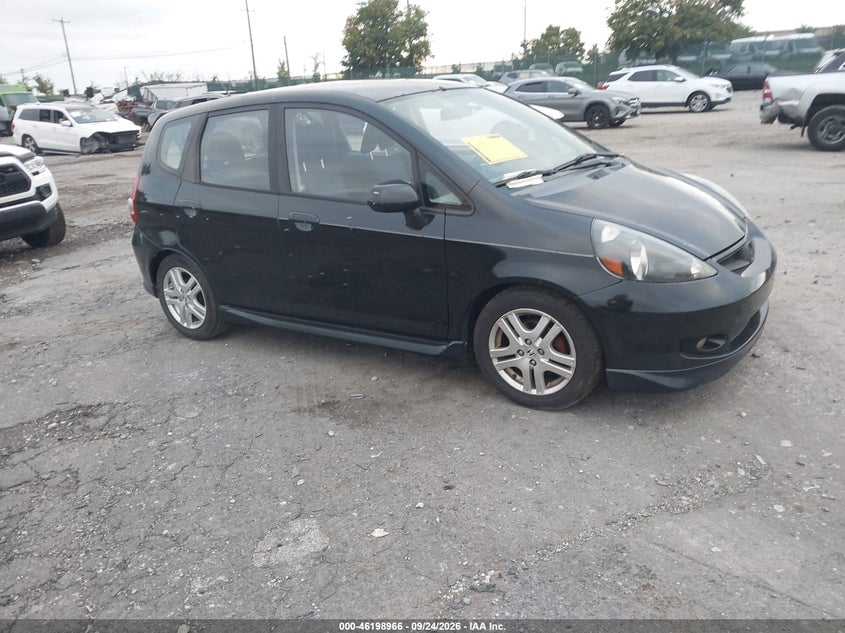 2008 HONDA FIT SPORT | JHMGD38668S002671 | UPCARS